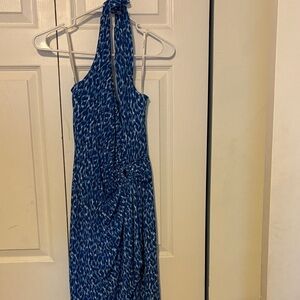 Women’s Blue HalterTommy Bahamas Maxi Dress